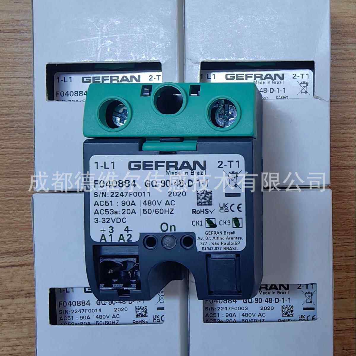 GEFAN杰佛伦GQ-STL50-48-D--1Q-90-481-D-1-1固态G继电器原装进R
