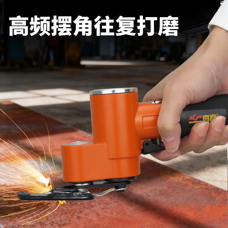 动一字砂散631气打机磨光风动平面打磨机左右往复式摆机动研磨机