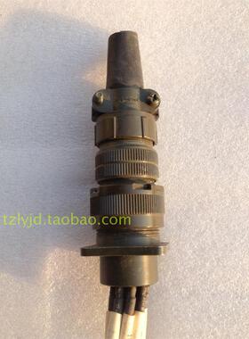 二手AMPHENOL MS3108B 18-1镀银10芯反装航空插头插座