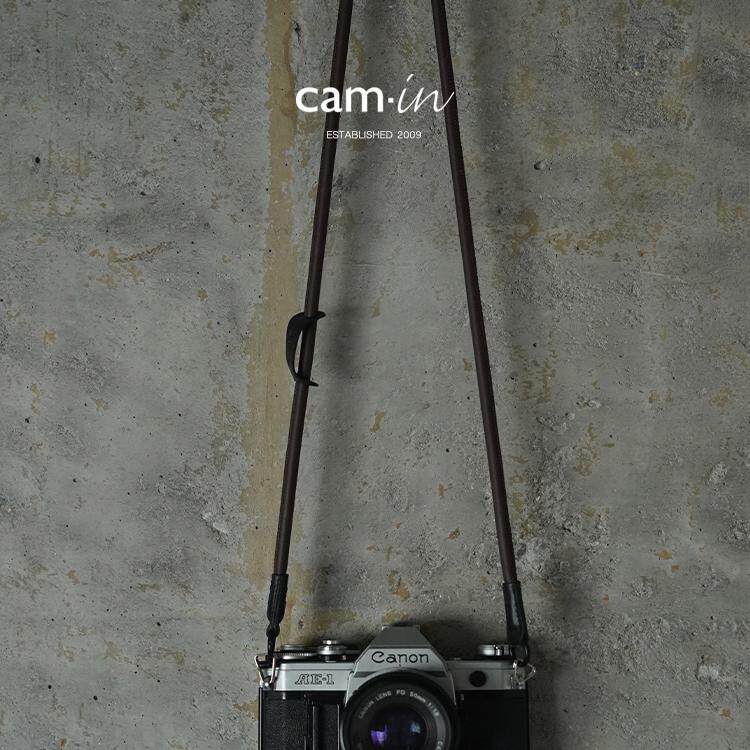 cam-in意大利真皮swift牛皮相机抱婴袋 快拆多接口相机肩带斜跨挂带