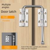 插销门锁卡扣门拴固定搭扣不锈钢门锁推拉门安全锁锁扣防盗门栓