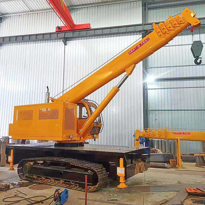 厂家履带吊车直臂式起重机全地形越野吊机 5吨10吨履带吊车