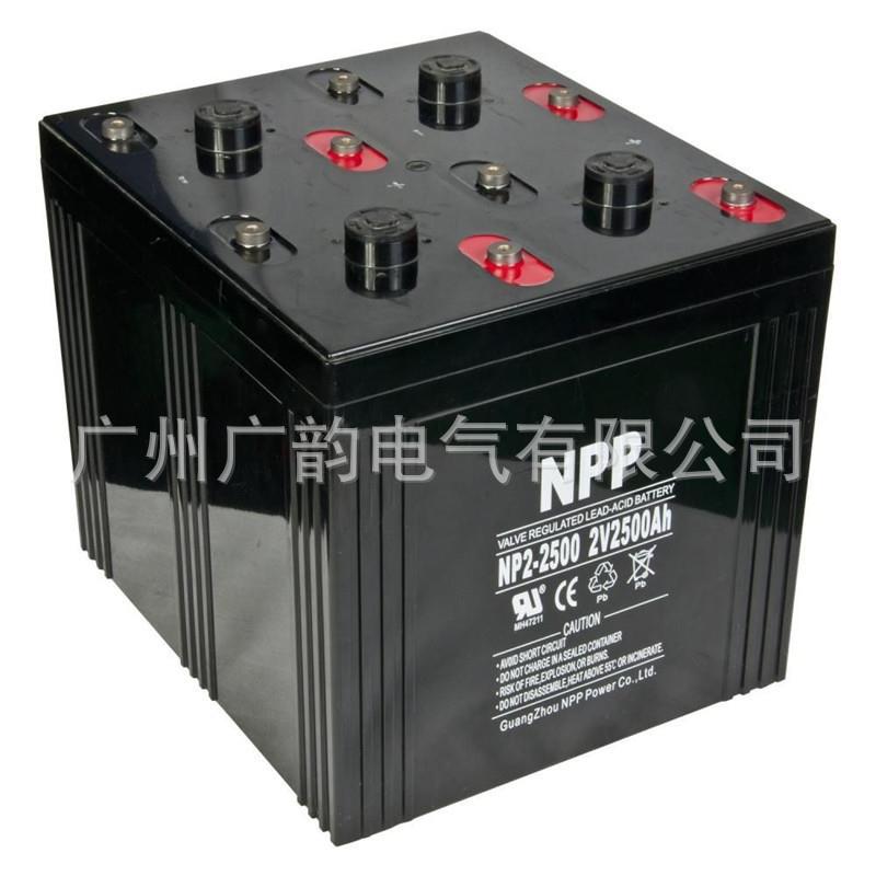 NPP耐普蓄电池NP2-2000 光伏离网系统用 2V2000AH野外生活用电