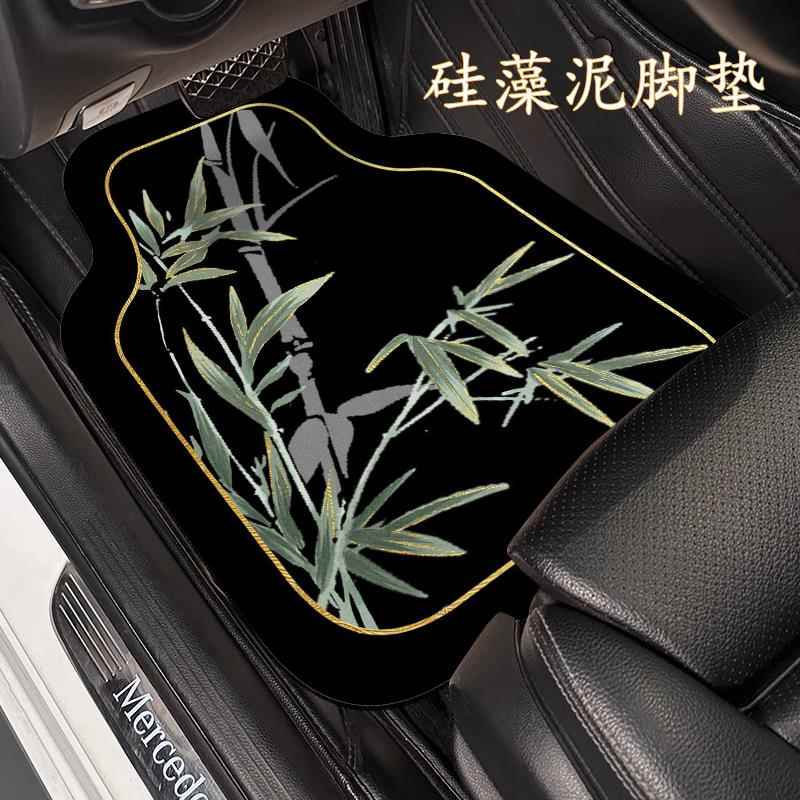 汽车脚垫中式通用主驾驶车垫防滑脚踩易清洗专用车内防脏车脚垫