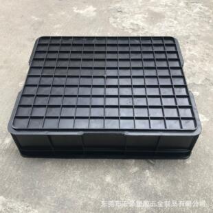 宏豪加厚防静电周转箱600*500*160mm电子元件收纳运输箱物料胶盒