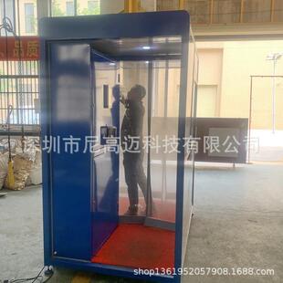 消毒舱红外人脸识别智能测温通道門柱热体监测门 制作外贸版