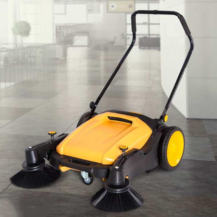 新款手推无动力轻便型扫地车一机多用升级耐磨电动吸尘款扫路机