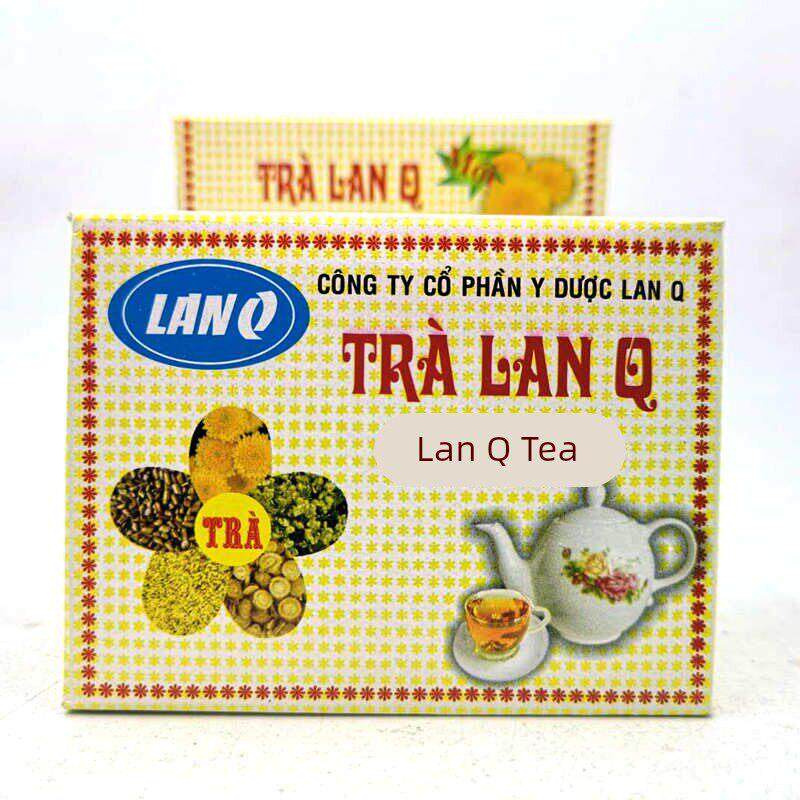 越南TRA LAN Q兰Q茶清热下火组合型花草凉茶700g 70gX10盒包邮