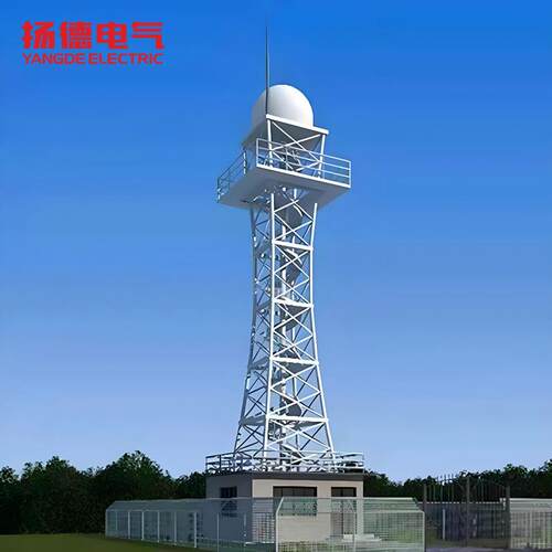 钢结构雷达塔气象塔卫星信号接收雷达检测塔热镀锌雷达检测塔