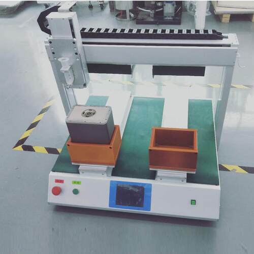 UV固化点胶一体机UV胶点胶机同时进行双台面交替工作胶水双工位