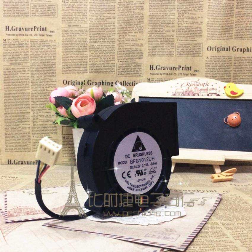 台达涡轮风扇 BFB1012UH 14.2V 3.15A 抽风式风扇 4线 服务器风扇