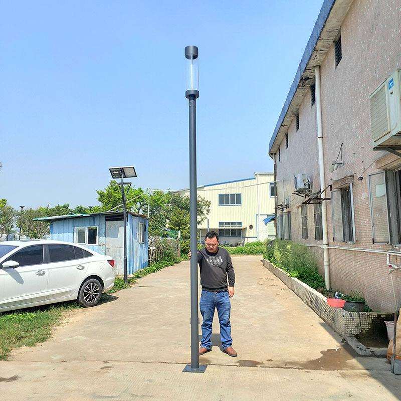 厂LED户外庭院铝园林小区庭院景观灯家庭院灯14灯型材中式庭院灯
