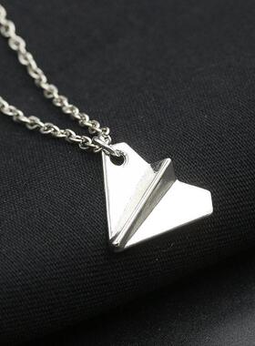 European jewelry necklaces, paper airplane necklaces