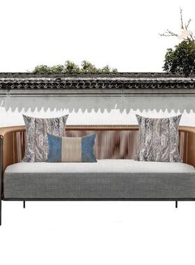 户外沙发阳藤发露天休闲藤台QN-063椅茶沙组合几室外中式庭院藤编