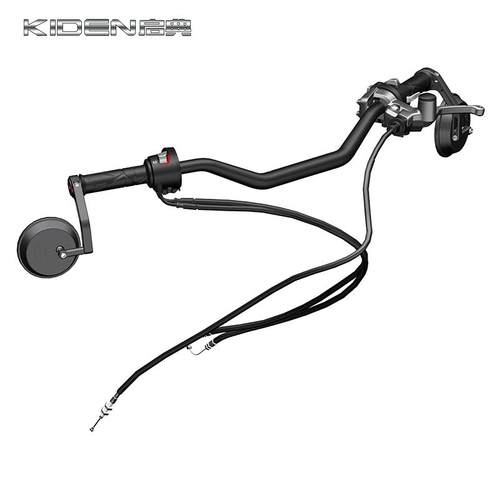 起点Kd150C摩托车新方向车把左右后视镜开关车把节气门离合器手柄