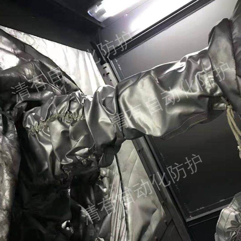 窗口式防护罩屏风防护服喷砂喷丸喷粉防护厂家可量身制作