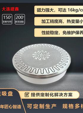 圆形电磁吸盘X21生产厂家平面磨床用磁力吸盘源头厂家大连
