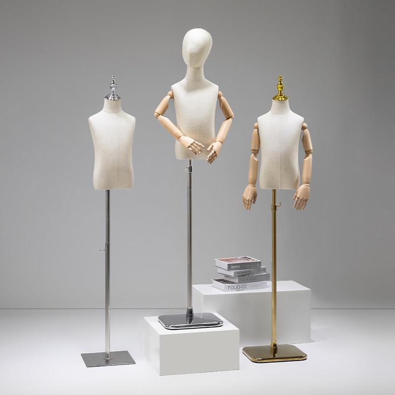 儿童模特道具人形半身模特男女中小童衣服儿童服装模特展示架全身