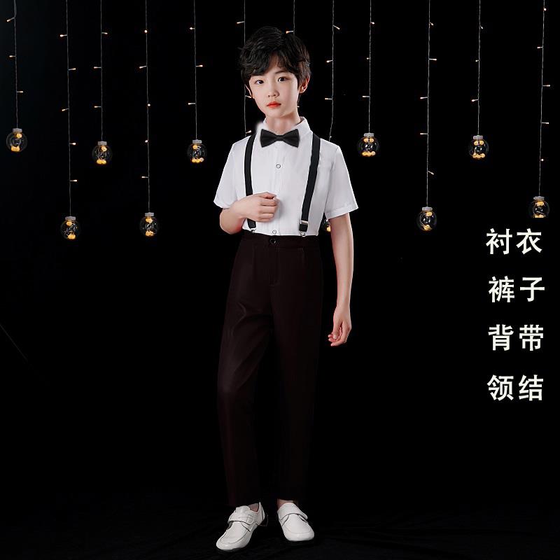 正品童毕业儿礼服男童花童男装孩小西套装主钢持人表演琴演出婚礼