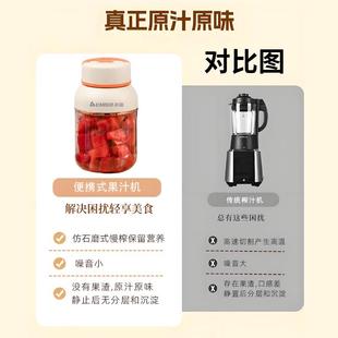 榨汁机小型家用多功能水果榨汁杯无线充电便携吨吨桶碎冰 2025新款