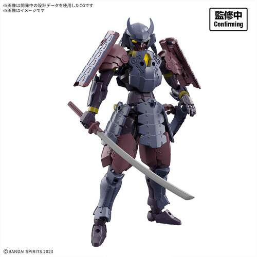 预订拼装模型 30MF 铠真传武士军团 铁祸的武士