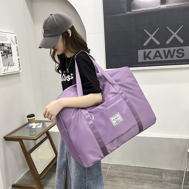 男女短途行李包出差旅行包手提大容量收纳袋折叠轻便旅游包旅行袋