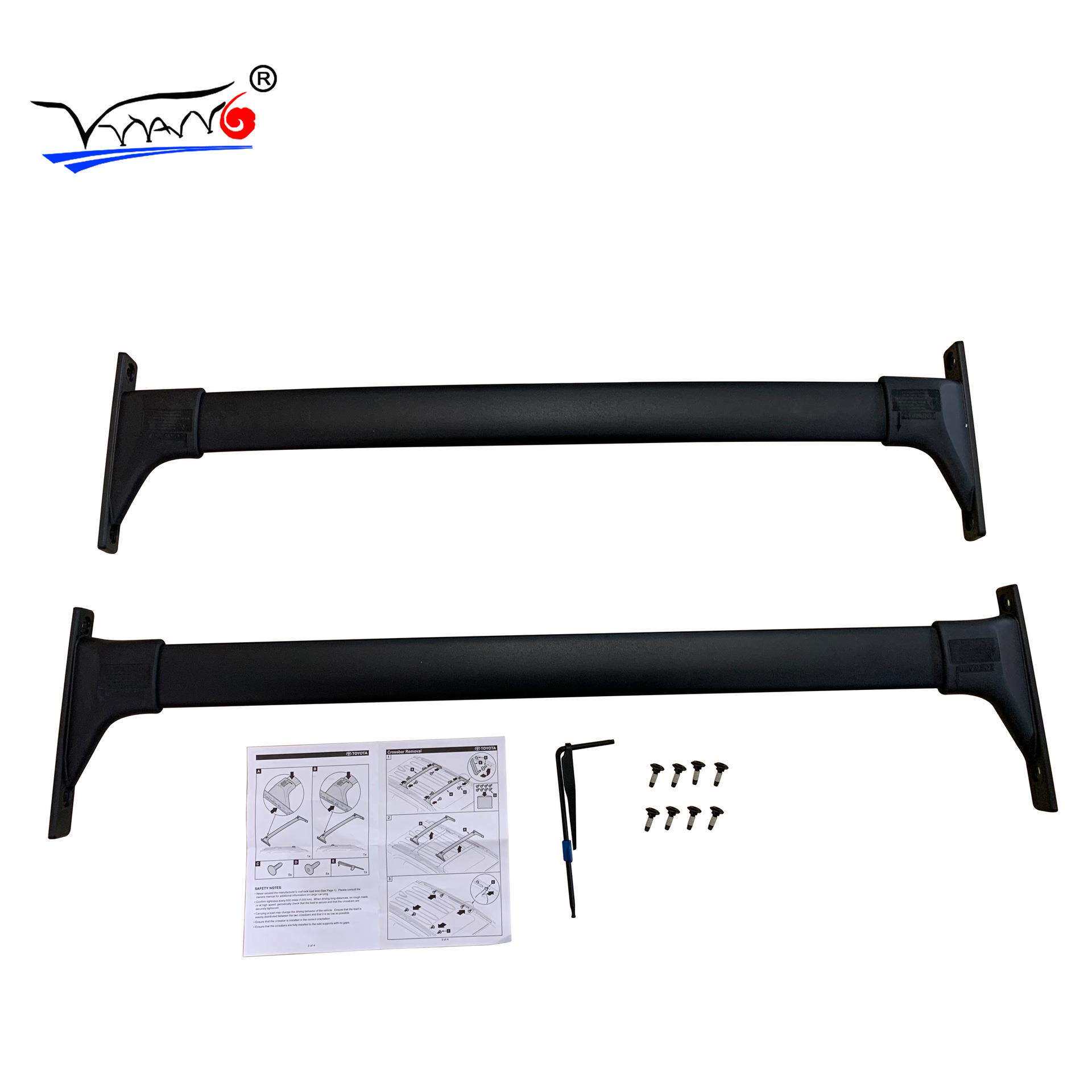 适用新款2019-2020款丰田RAV4横杆行李架车顶架（高配）