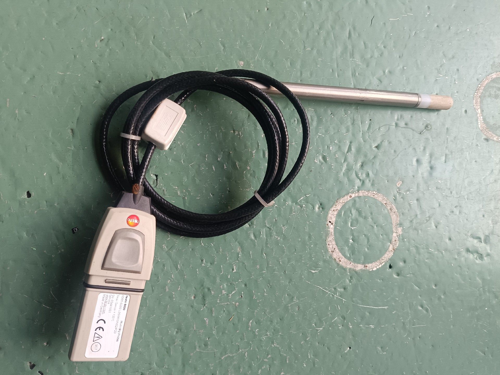 进口Testo德图6600温湿度变送器探头，原装拆机，成色漂