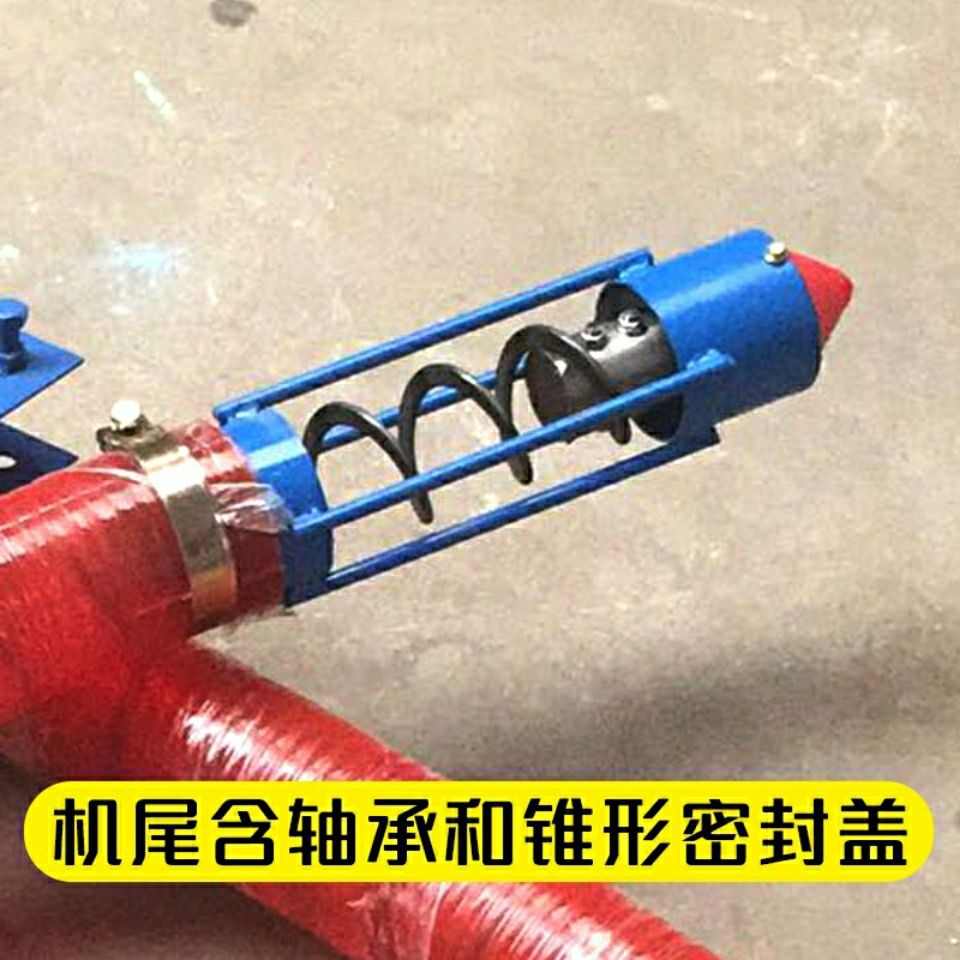 吸粮机配件大全抽粮机零件散件机头绞龙螺旋软管牛筋管轴承改装
