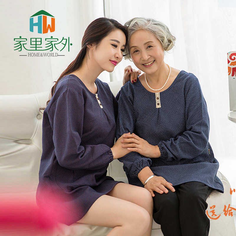 全围加厚反腰防水高级家里家外韩版棉双层防污围裙厨房穿衣罩衣,家庭/个人清洁工具,围裙套装,淘宝优惠券,粉丝福利购,淘宝优惠卷