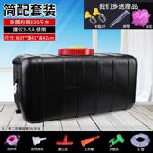 热加热夏季 水桶桶储水农村乡下太阳能储水洗澡箱洗澡晒水箱