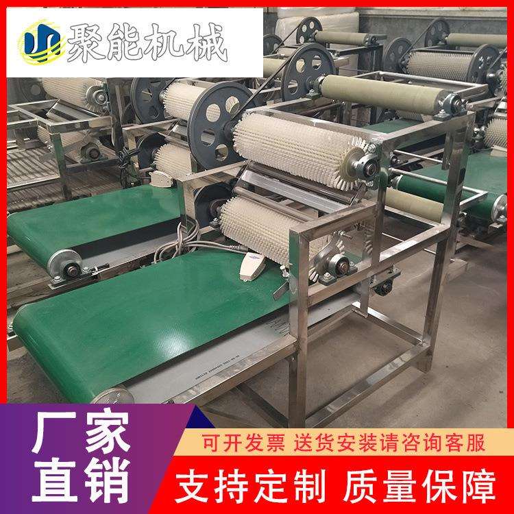 三连磨干豆腐机小型干豆腐厂家机器全自动千张皮双剥皮机