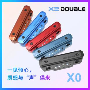 【可】DOUBLE吉他拾音器德博X0民谣木吉他打板舞台演出免开孔