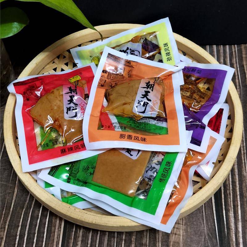 朝天门豆腐干零食小包装长汀豆干龙岩客家特产福建豆干甜香麻辣味
