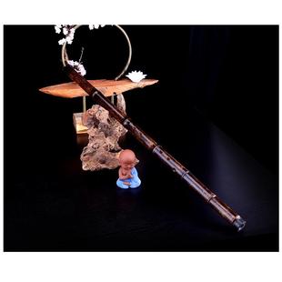 高档紫七节精品洞萧长箫G定F学八孔六竹孔E初DA调等做