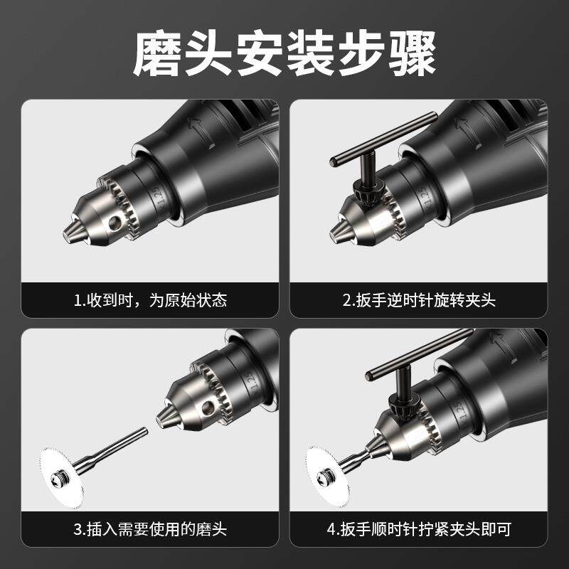 你电磨酒瓶切割器瓶璃子玻瓶小BUE型打迷磨陶花盆瓷打孔多功能切