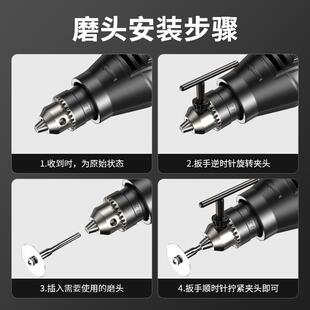 迷你电磨酒瓶切割器瓶子玻璃瓶小型打磨陶瓷花盆打孔多功能切割机