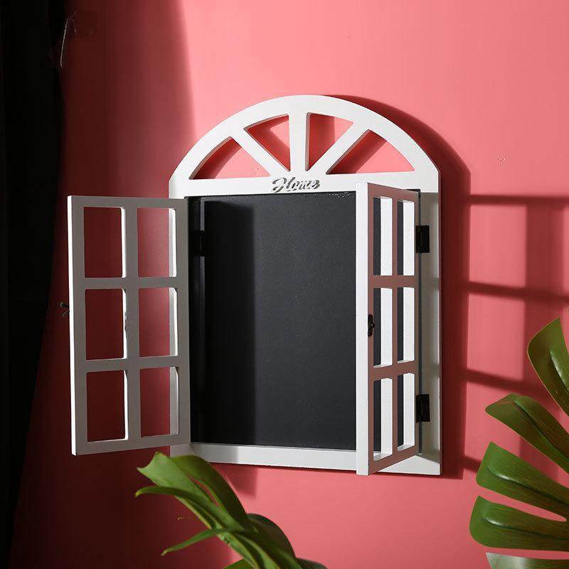 1VPK花店咖啡厅仿真假窗户黑板房间墙面装饰品花园墙上墙壁挂件小,家居饰品,壁饰,淘宝优惠券,粉丝福利购,淘宝优惠卷