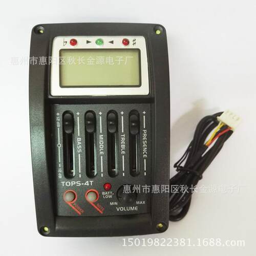 TOPS-4T四段民谣吉他拾音器电箱拾音器 零售 拾音器