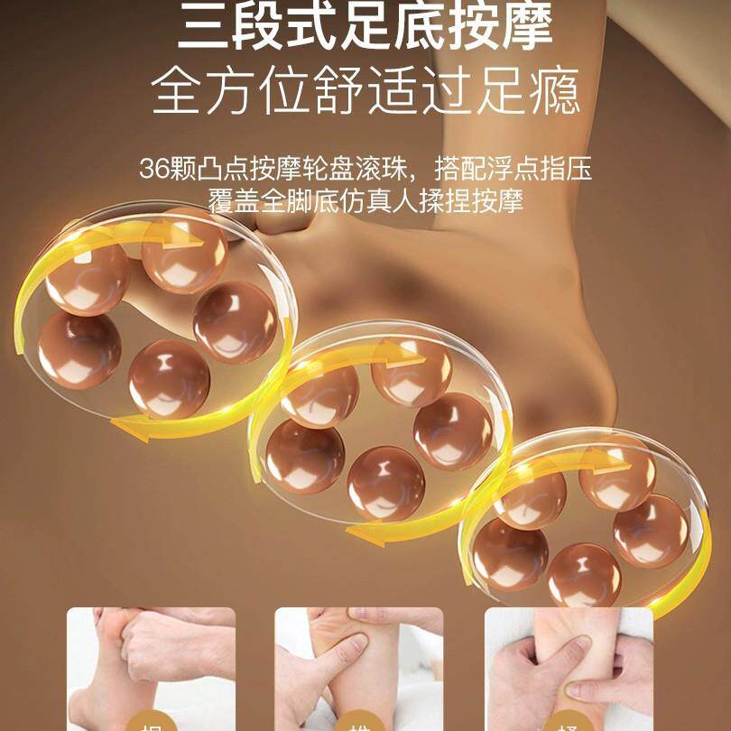 泡脚桶加热恒温洗脚盆电动按摩足浴桶全自动家用冬天高深养生
