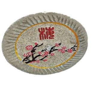 现货出售民间石磨片老磨盘装饰摆件酒店仿古装饰仿古做旧石雕磨盘