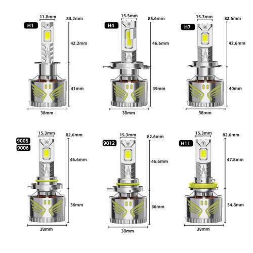 跨境240W双铜管汽车灯 改装h11车灯H4远近一体h7led灯汽车led灯泡