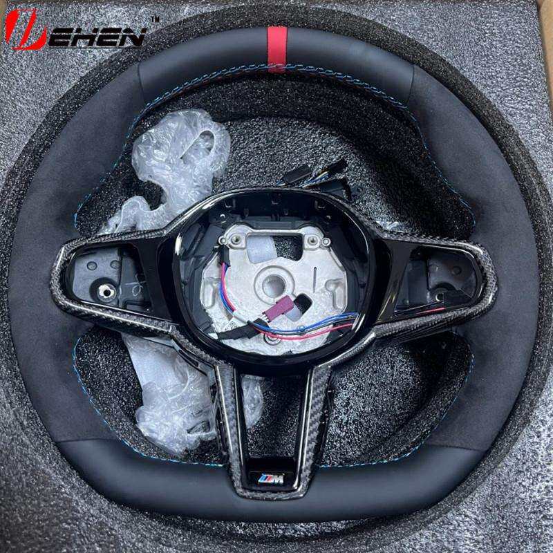 适用宝马新12345678系X3X4X5X6X7X8改装升级25款M4款碳纤维方向盘