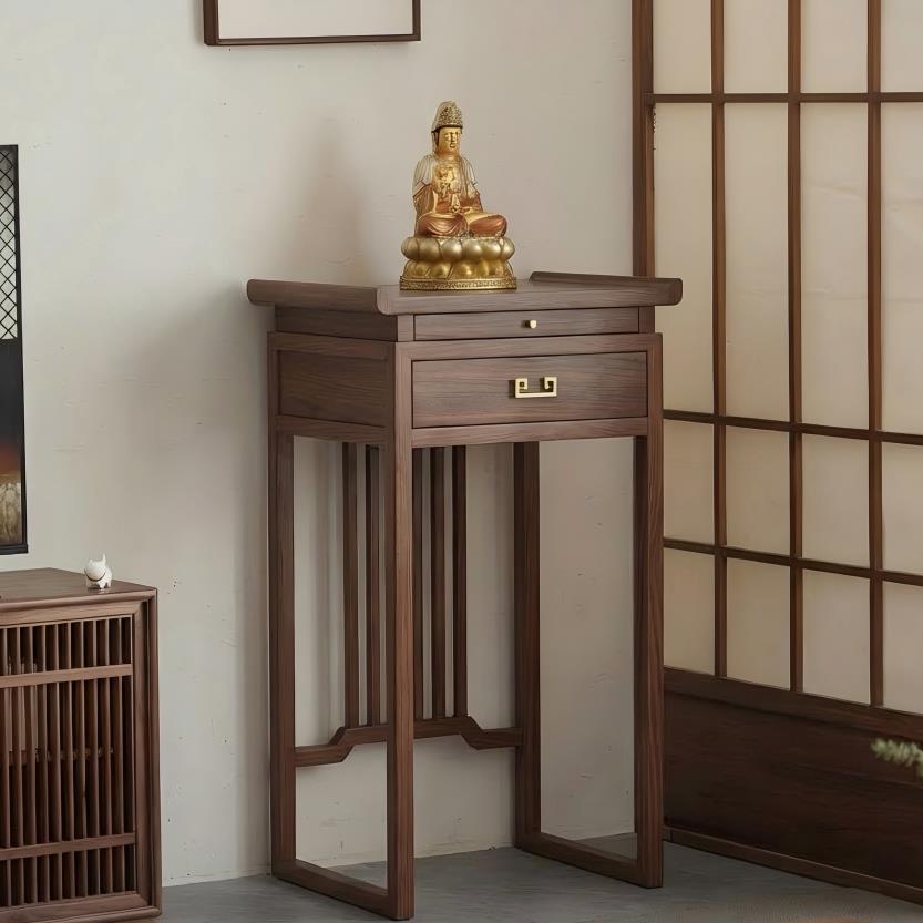 中式实木神台供桌香案家用现代家庭供香桌佛台贡台家用财神供奉台