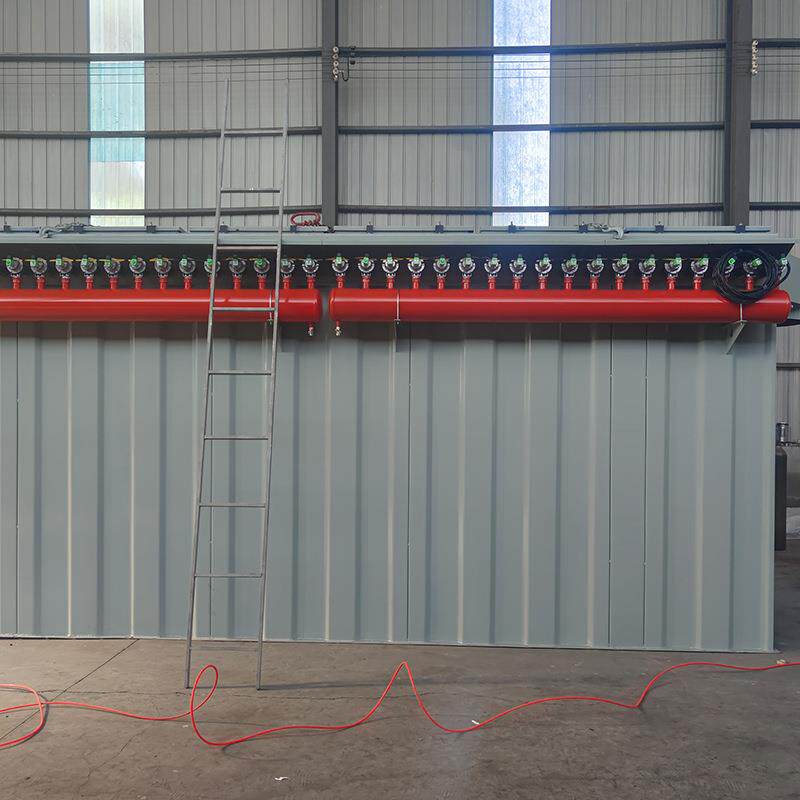 大型脉冲布袋除尘器工作原理动画实物照片pps气箱脉冲布袋除尘器