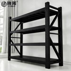 货架多层置物架储物间家庭货物架快递仓储重型仓库超强承重铁架