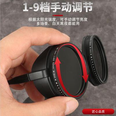 纯手工ND9档旋转可调节亮度减光墨镜双偏光防强光电焊眼镜太阳镜