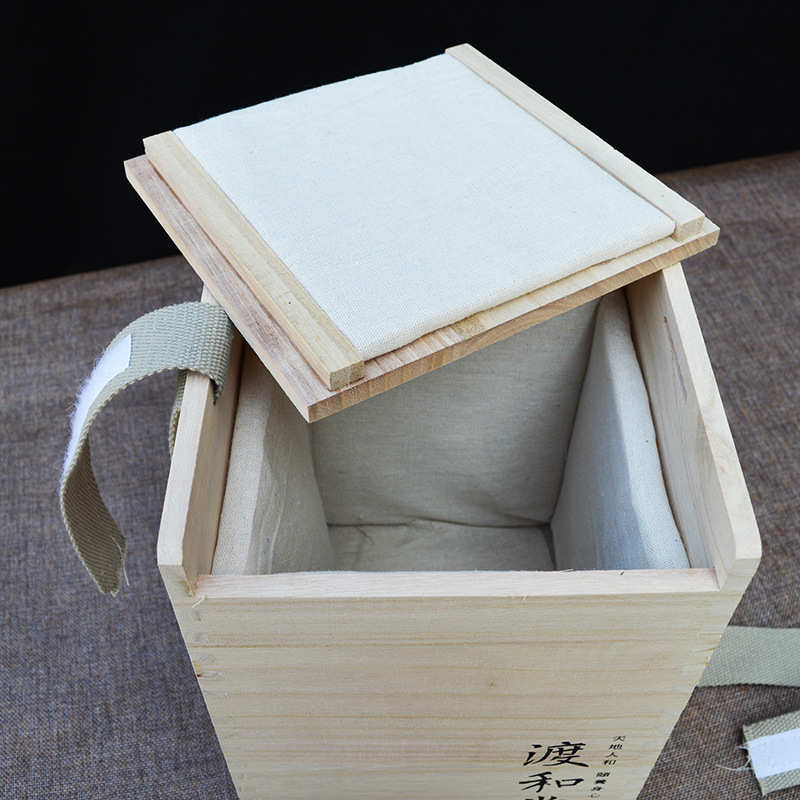 供应桐木原色创意银壶茶壶瓷器包装盒 紫砂茶壶包装