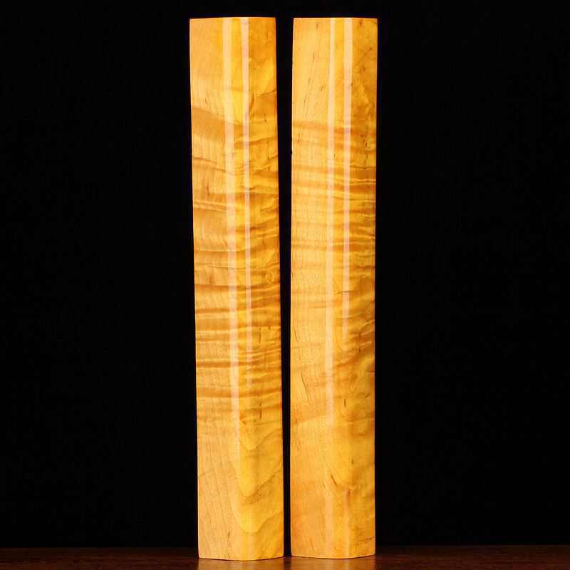 实木摆件艺木雕礼品一对金丝收藏镇尺楠镇压纸工文房四宝