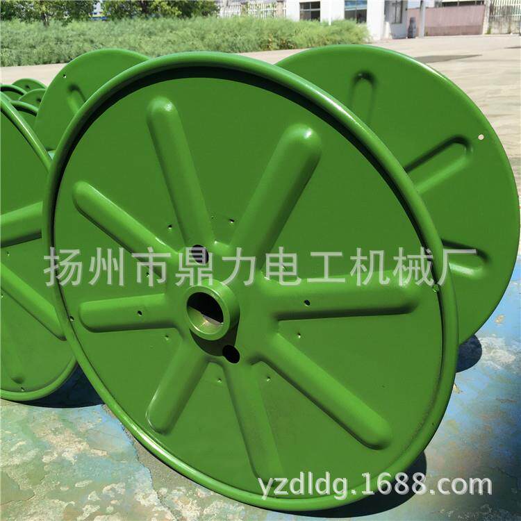 厂家销售工字型电线电缆专用冲压铁线盘工业不锈钢冲压起筋盘线轴